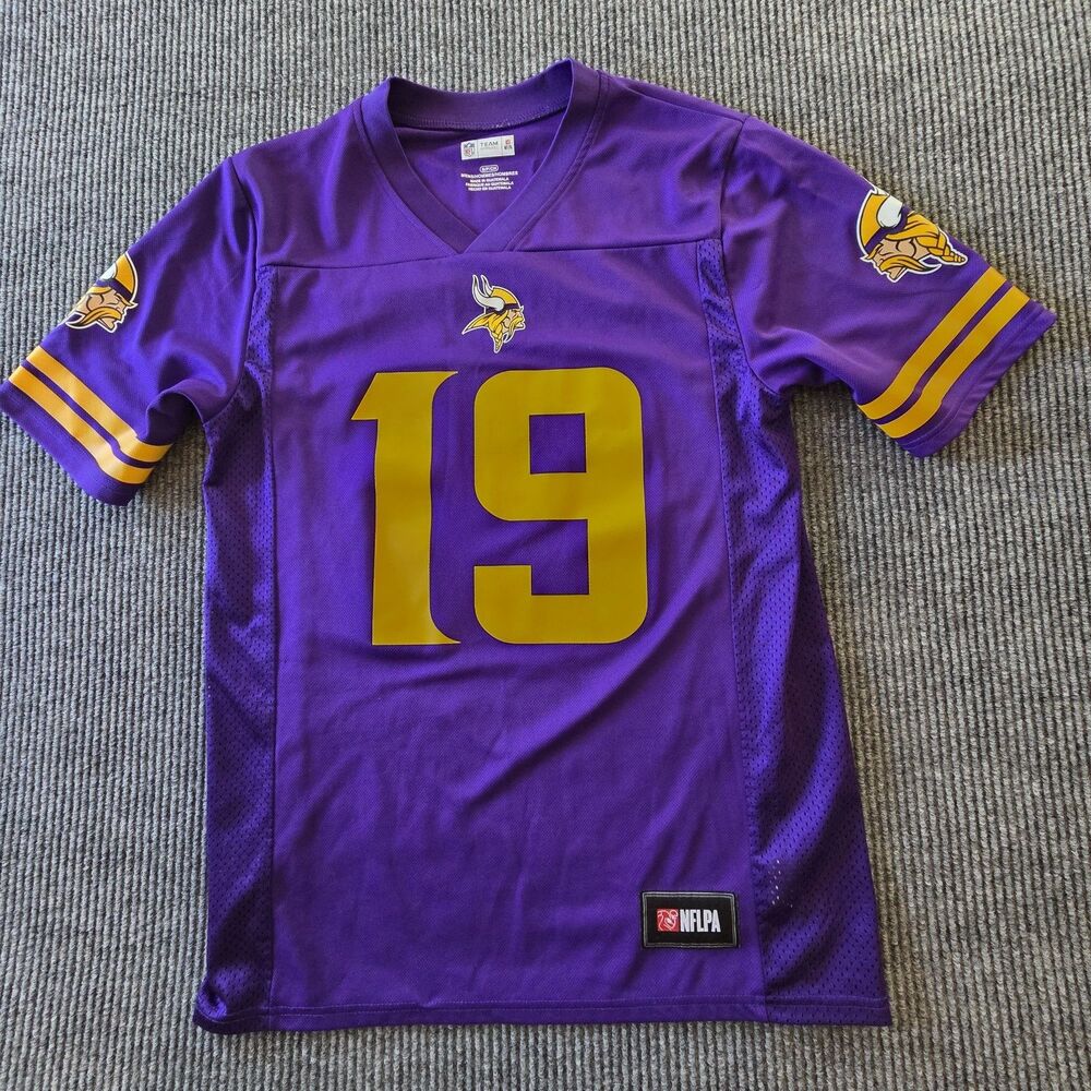 Minnesota Vikings Adam Thielen #19 NFL Football Team Apparel Jersey Men's S